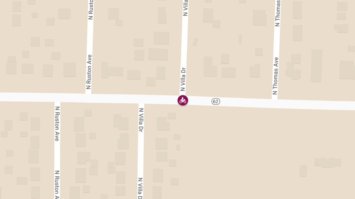Motorcycle Accident with Injuries at E Morgan & N Villa