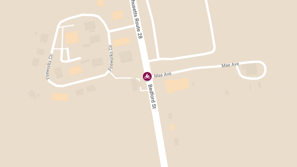 Motorcycle Crash at 1700 Bedford St