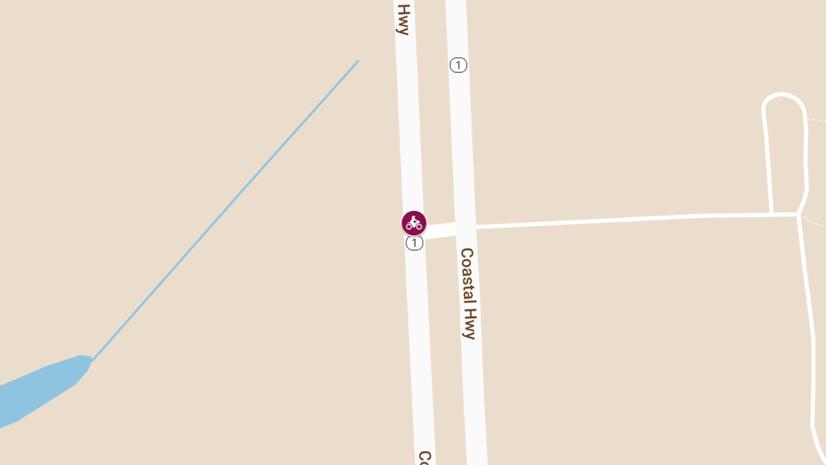 Motorcycle Crash at SB RT 1 and Conquest Rd