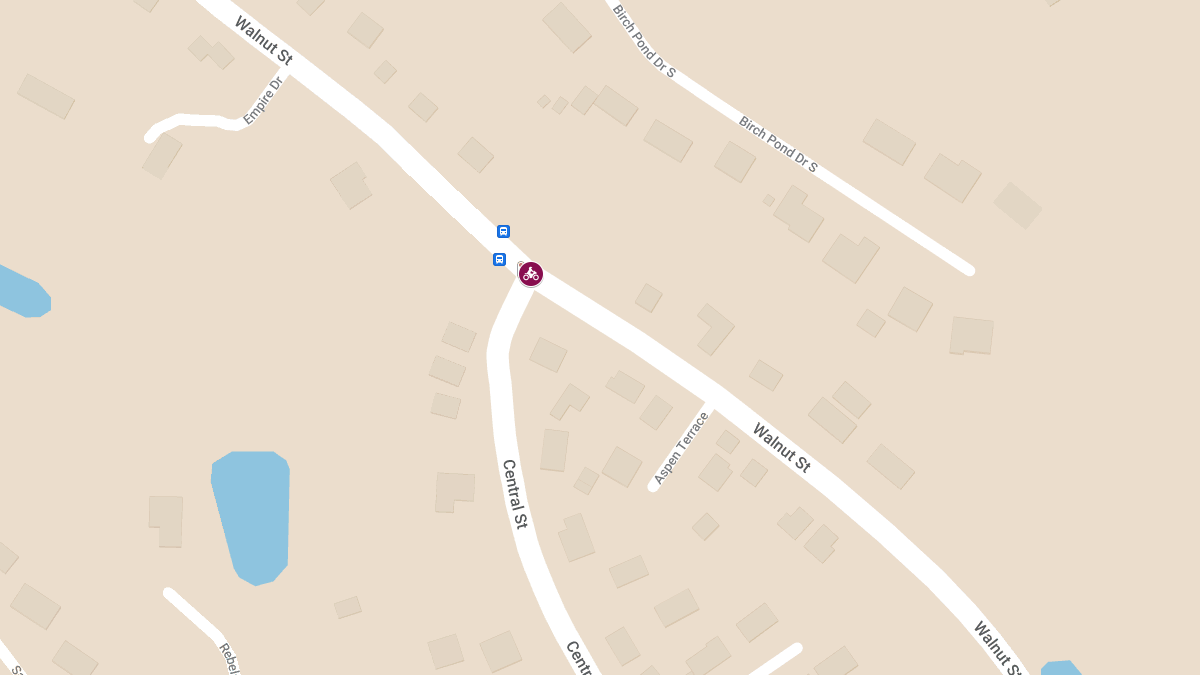 Motorcycle Crash at Walnut St & Central St