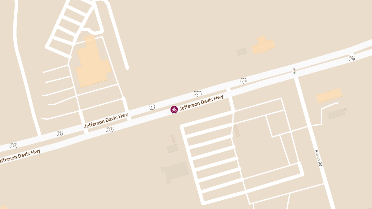 Motorcycle Crash on Jefferson Davis Hwy Results in Fatality