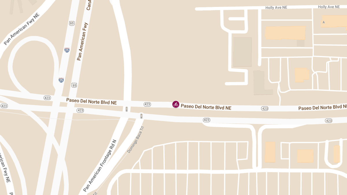 Motorcycle Crash on Paseo del Norte near I-25