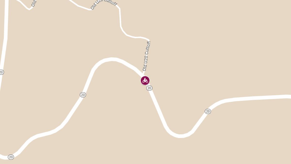 Motorcycle Crash on SR-20 at Milepost 9