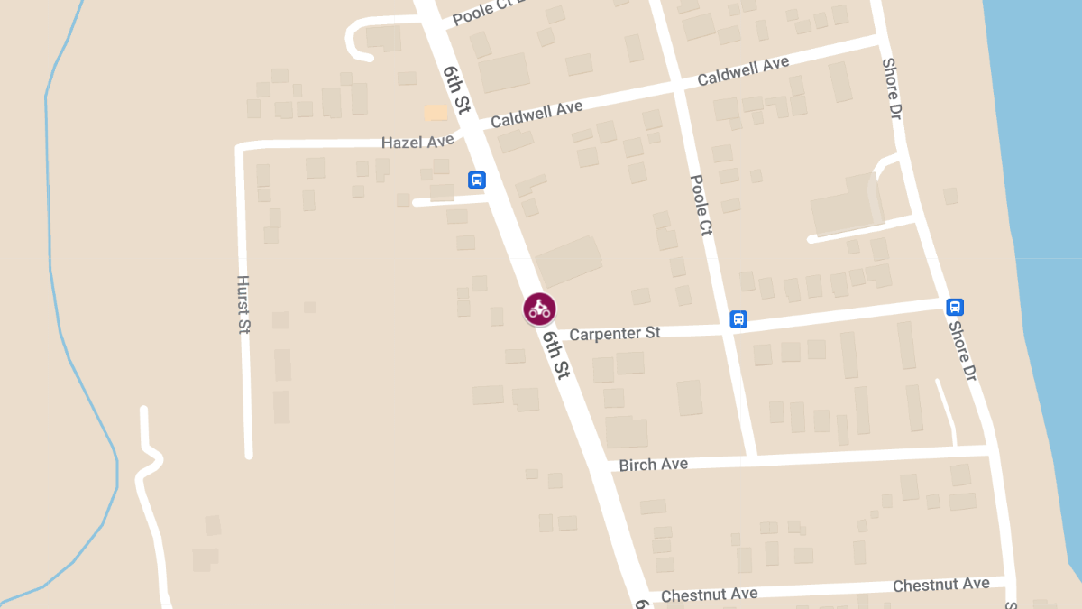 Motorcycle Officer Injured in Crash at 6th and Carpenter