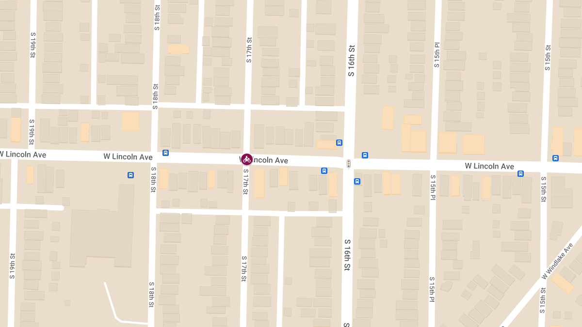 Motorcyclist in His 20s Injured in Car vs Motorcycle Crash at 17th St & Lincoln Ave