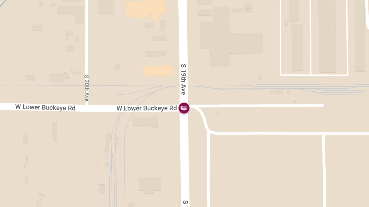 Multi-Car Crash Injures Woman and Four Children at S 19th Ave and W Lower Buckeye Rd