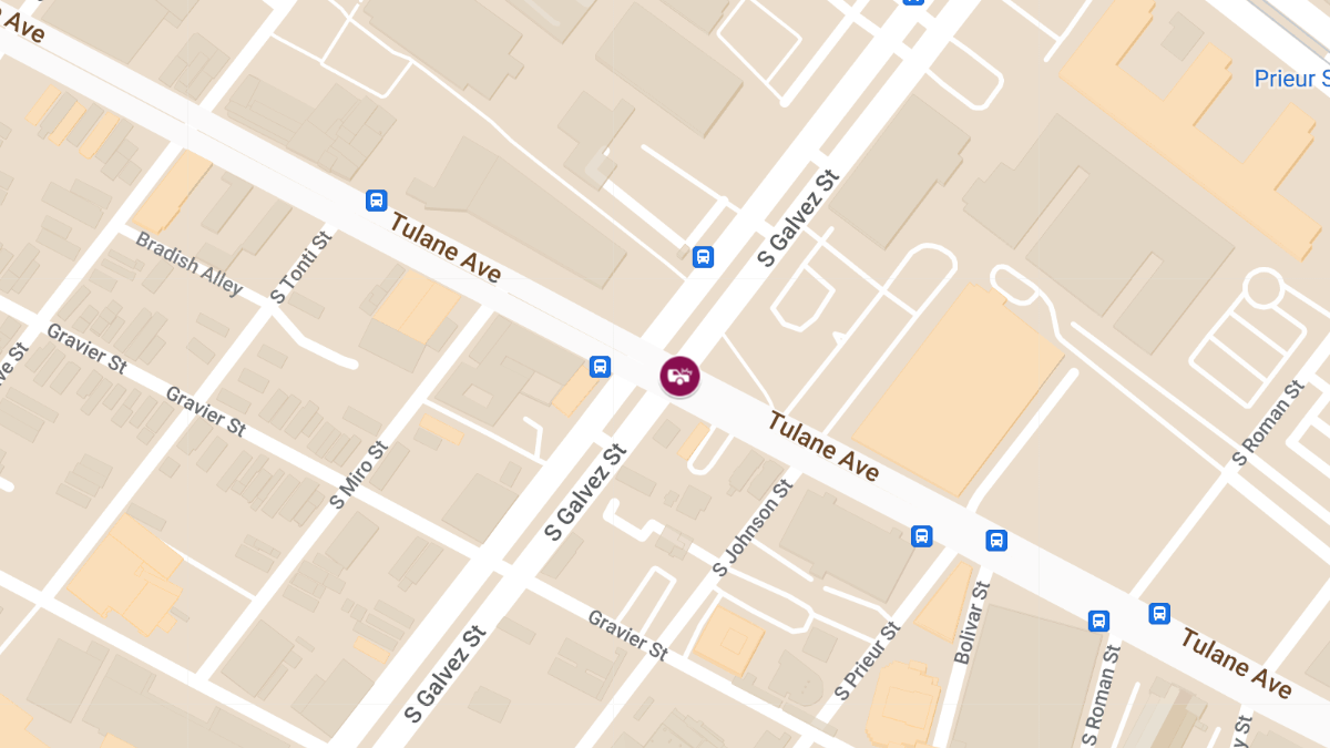 Multi-Car Crash at South Galvez St and Tulane Ave