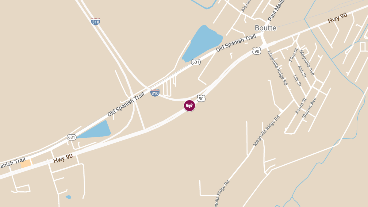Multi-Car Crash on Highway 90 at I-310 Causes Injuries