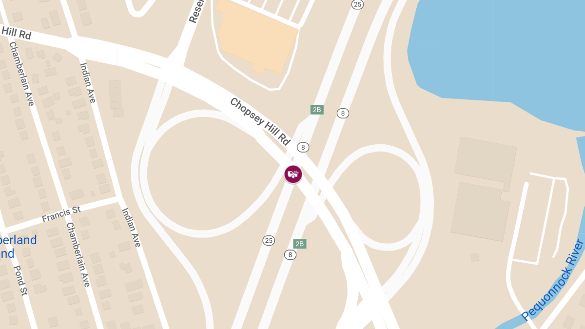 Multi-Car Crash on Route 8 25 North near Old Exit 2