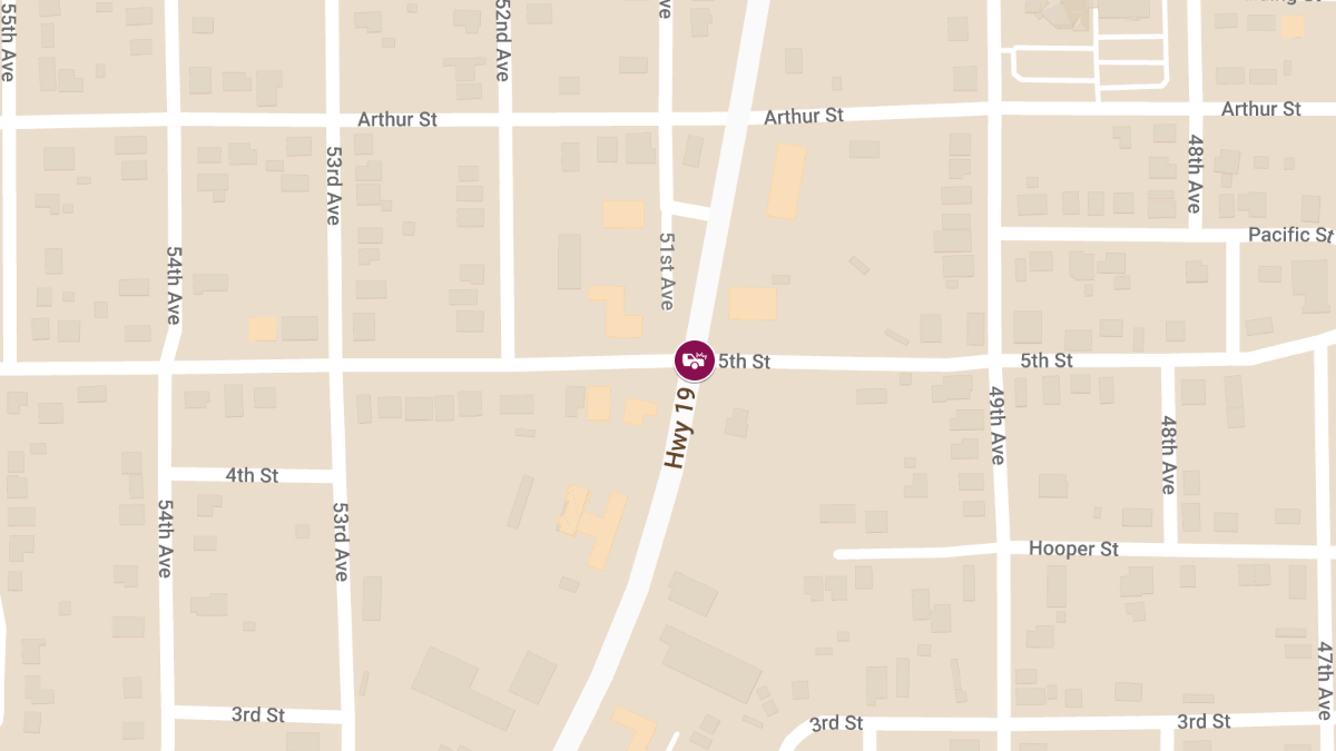 Multi-Vehicle Accident at 5100 Block of 5th St and HWY 19 Causes Injuries