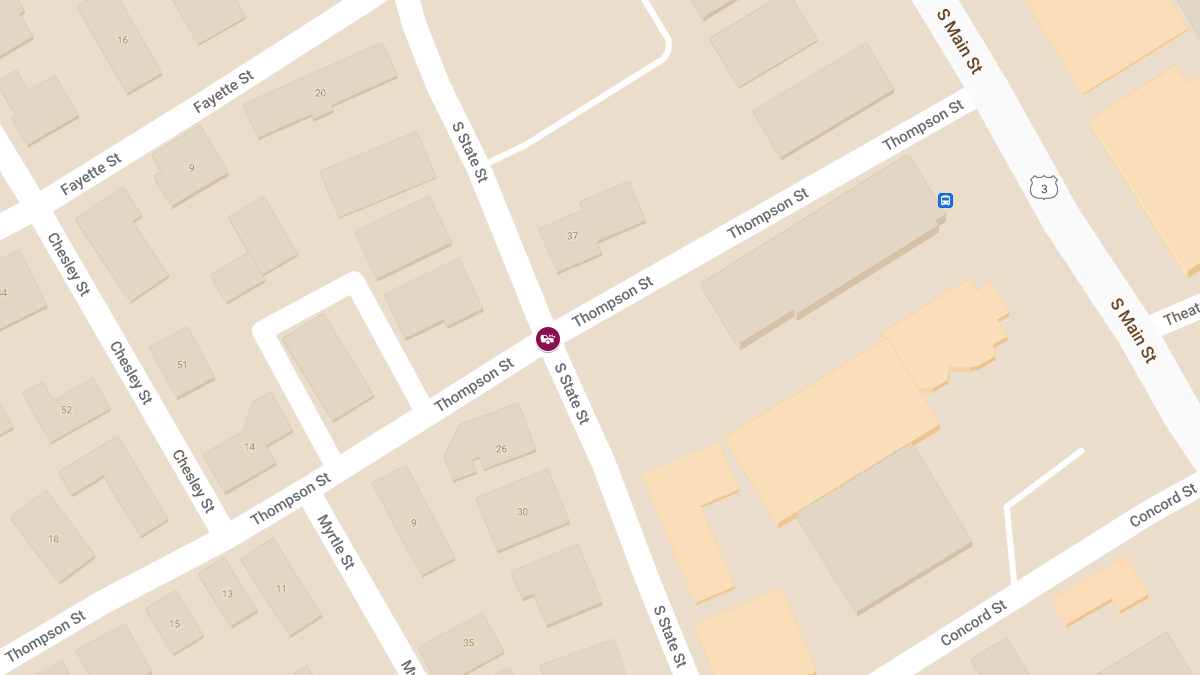 Multi-Vehicle Accident with injuries at Thompson St and South State St