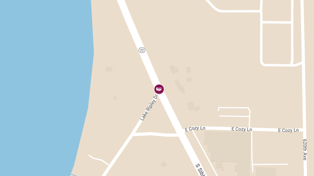 Multi-Vehicle Collision at Highway 22 and Lake Ripley Drive