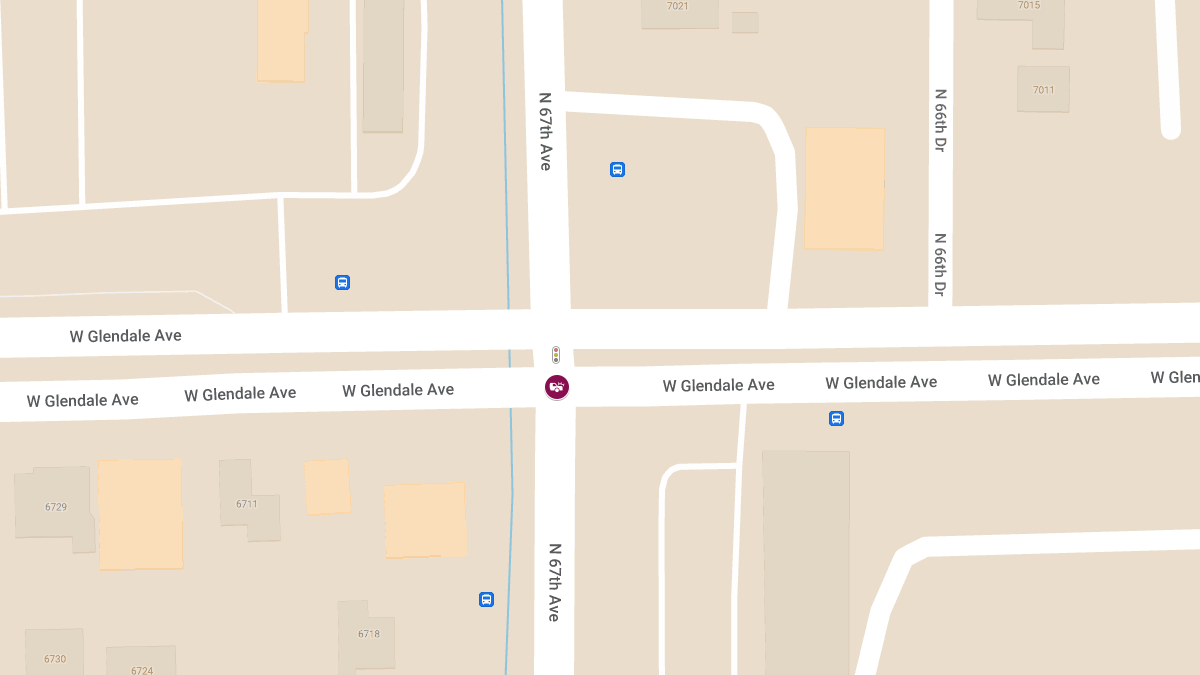 Multi-Vehicle Collision at N 67th Ave & W Glendale Ave