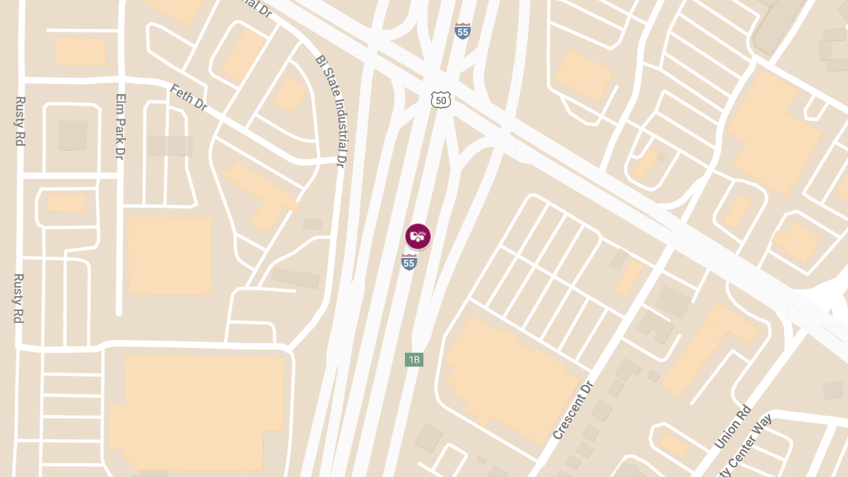 Multi-Vehicle Collision on Northbound I-55 South of Lindbergh Blvd