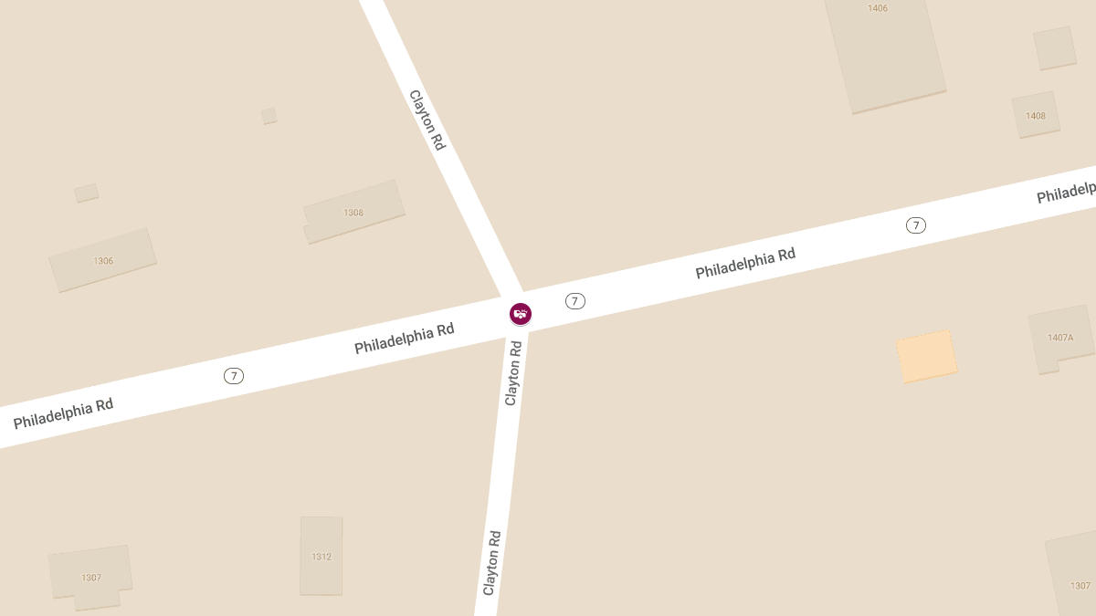 Multi-Vehicle Collision on Philadelphia Rd at Clayton Rd