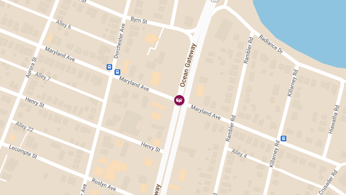 Multi-Vehicle Crash at Maryland Ave and EB Rt 50