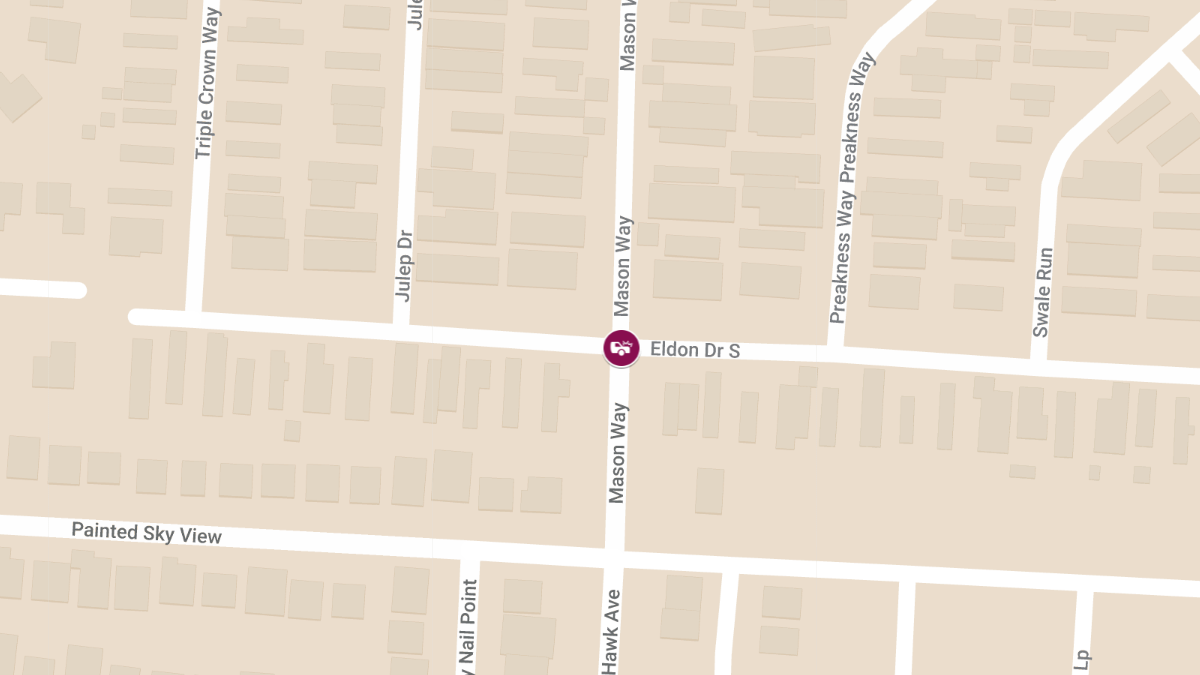 Multi-Vehicle Crash at Mason Way and Eldon Dr Causes Injuries
