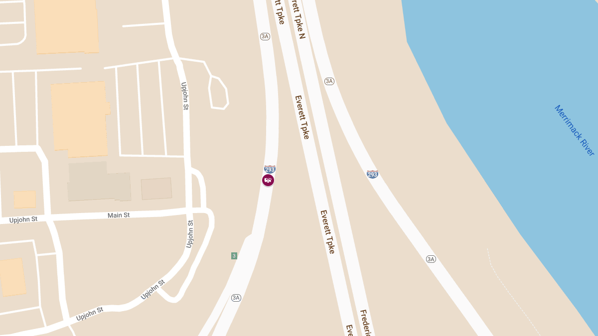 Multi-Vehicle Crash on Interstate 293 Near Exit 3 Causes Injuries