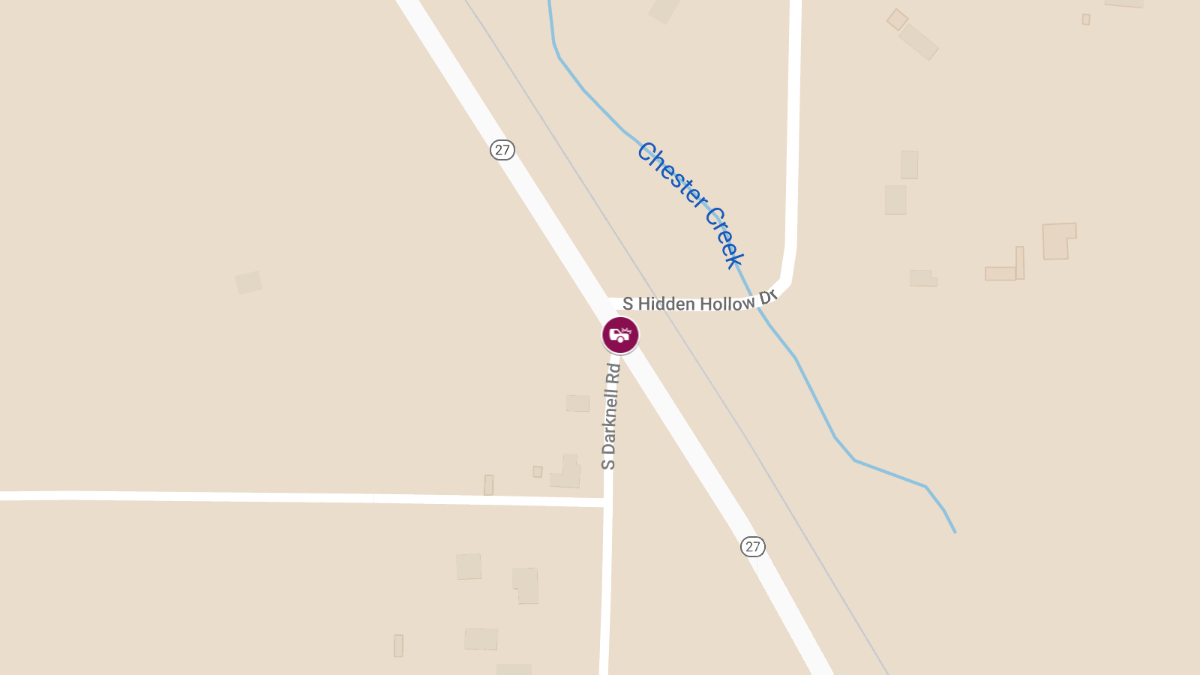 Multi-Vehicle Crash with Injuries at Highway 27 and South Darknell Rd