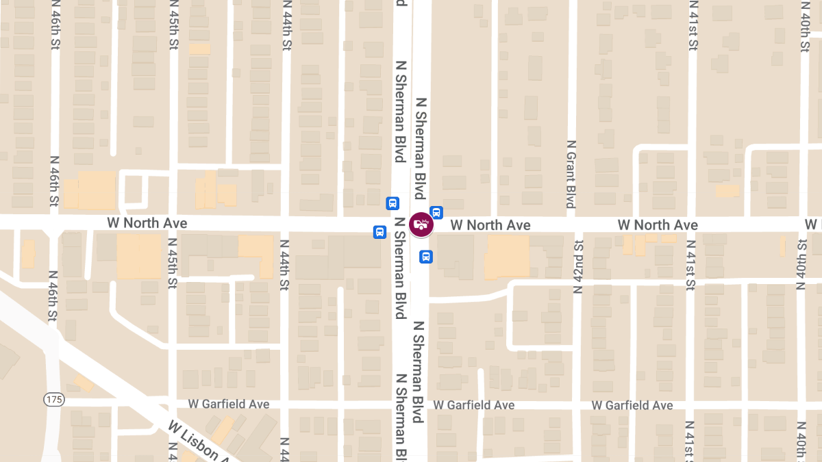 Officer Injured in Crash on Sherman Blvd and North Ave