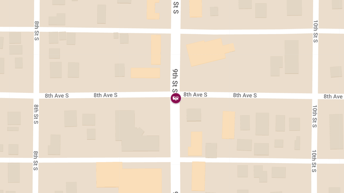 Pedestrian Accident at 8th Ave S and 9th St S