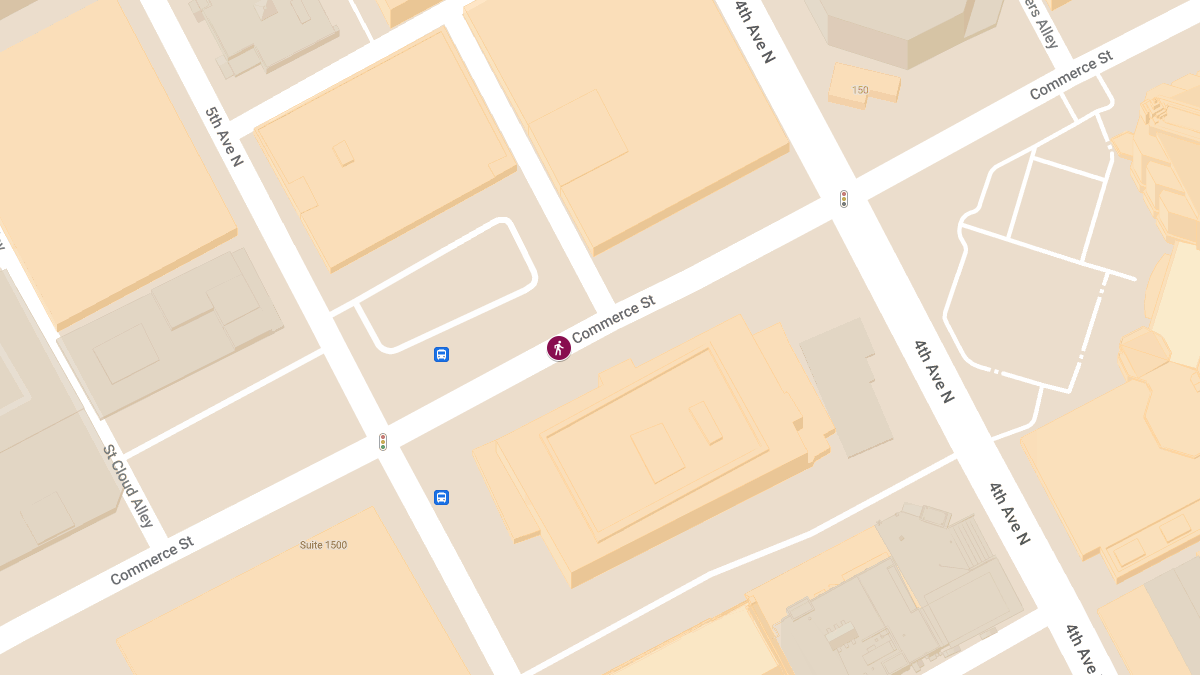 Pedestrian Accident at Commerce St near Ryman Auditorium