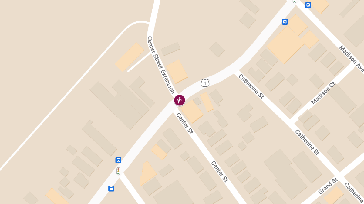 Pedestrian Accident at North Avenue and Center Street Extension