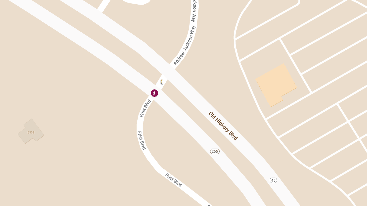 Pedestrian Accident at Old Hickory Blvd and Frist Blvd Causes Injuries
