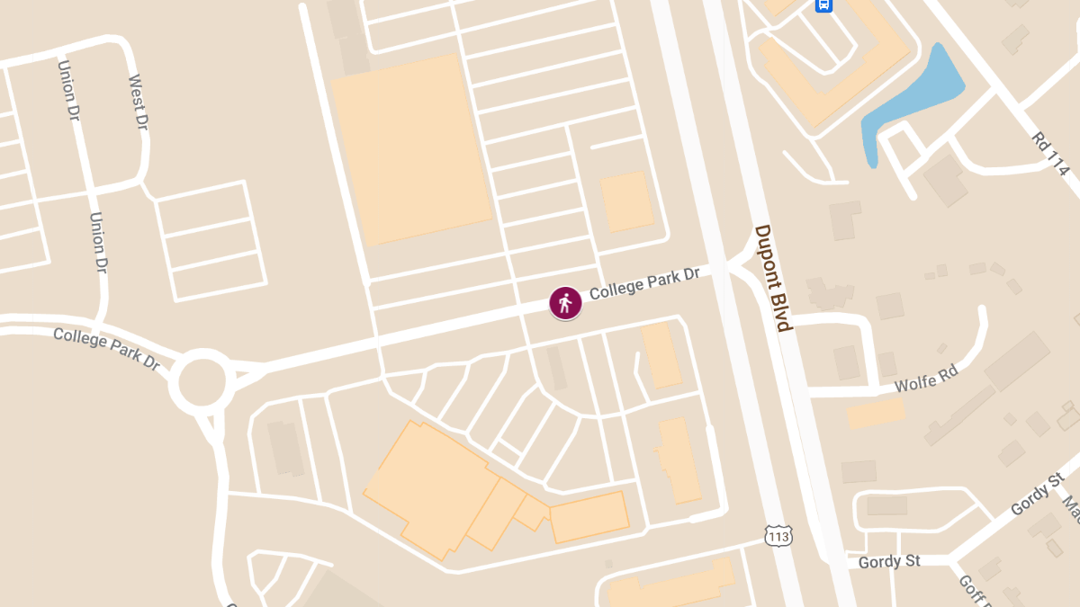Pedestrian Accident in Walmart Parking Lot on College Park Lane