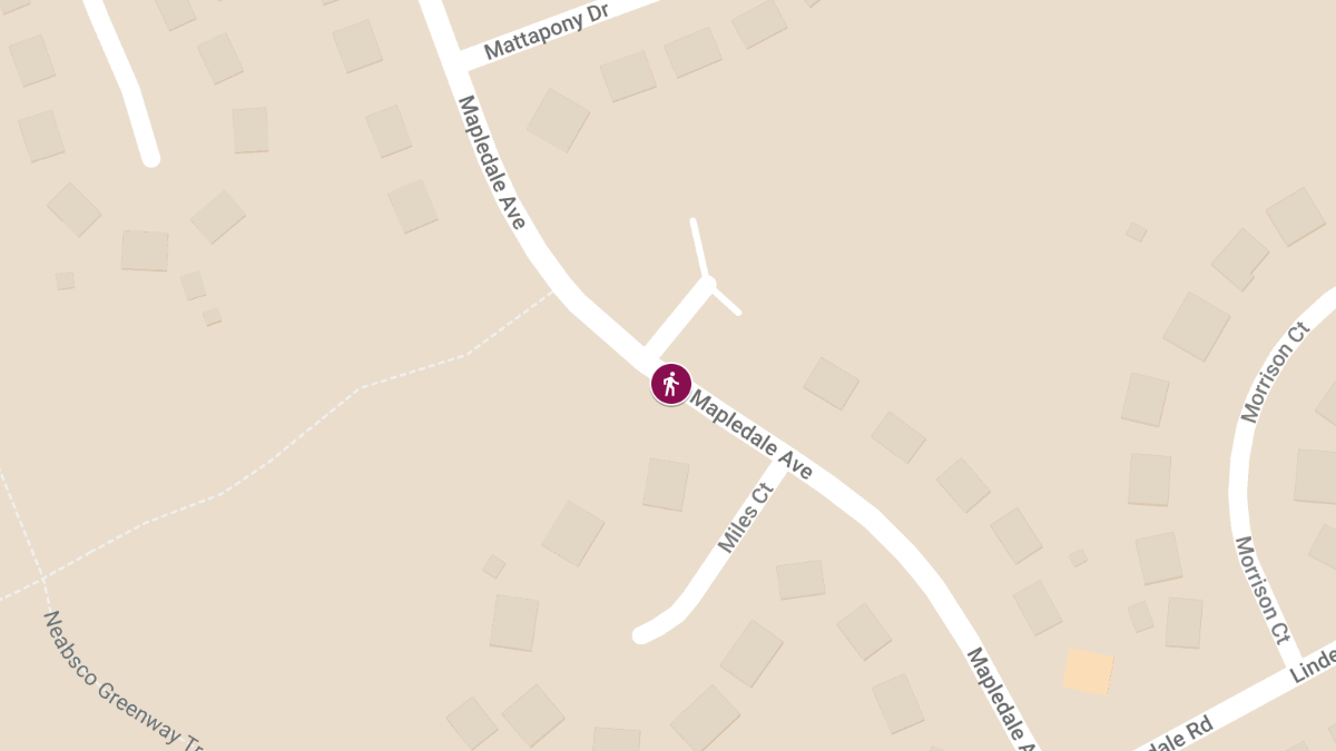 Pedestrian Accident on Mapledale Dr near Miles Ct