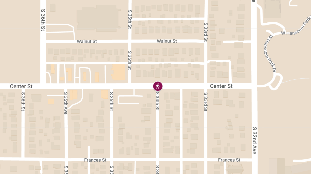 Pedestrian Accident with Fatality at 34th and Center