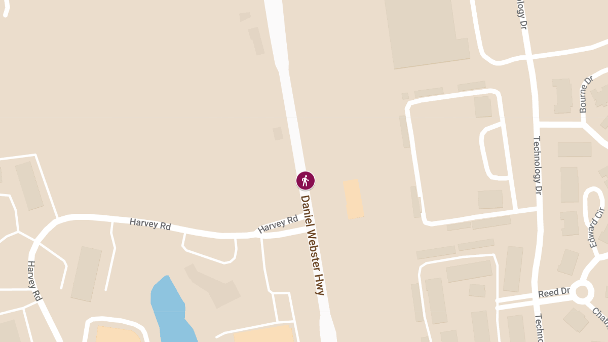 Pedestrian Accident with Injuries at S. River Rd and Harvey Rd