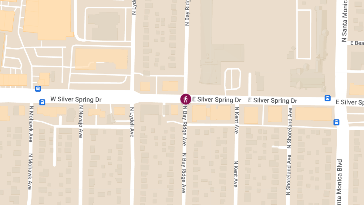 Pedestrian Accident with Injury at 65/Silver Spring