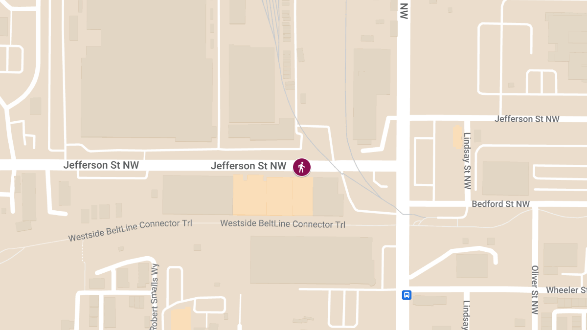 Pedestrian Crash at 919 Jefferson St NW Causes Injuries
