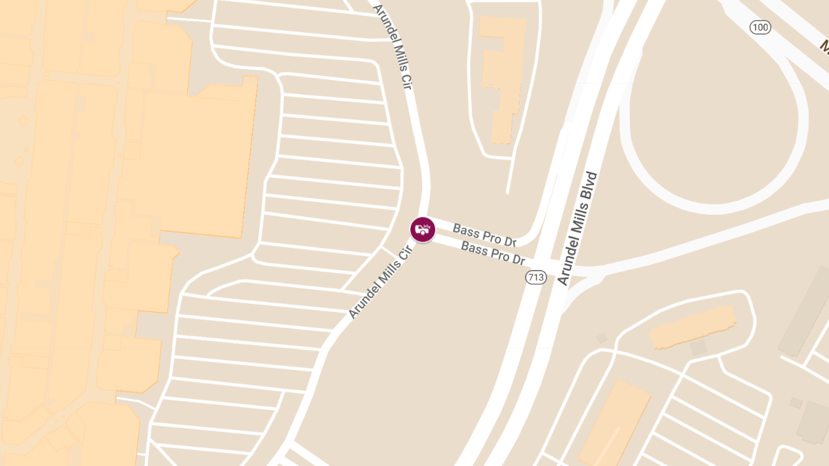 Pedestrian Crash near 7000 Arundel Mills Cir