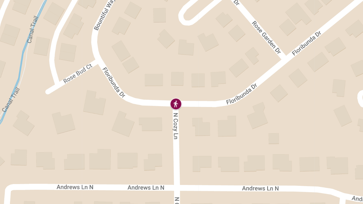 Pedestrian Fatality at Cozy Lane & Floribunda Drive