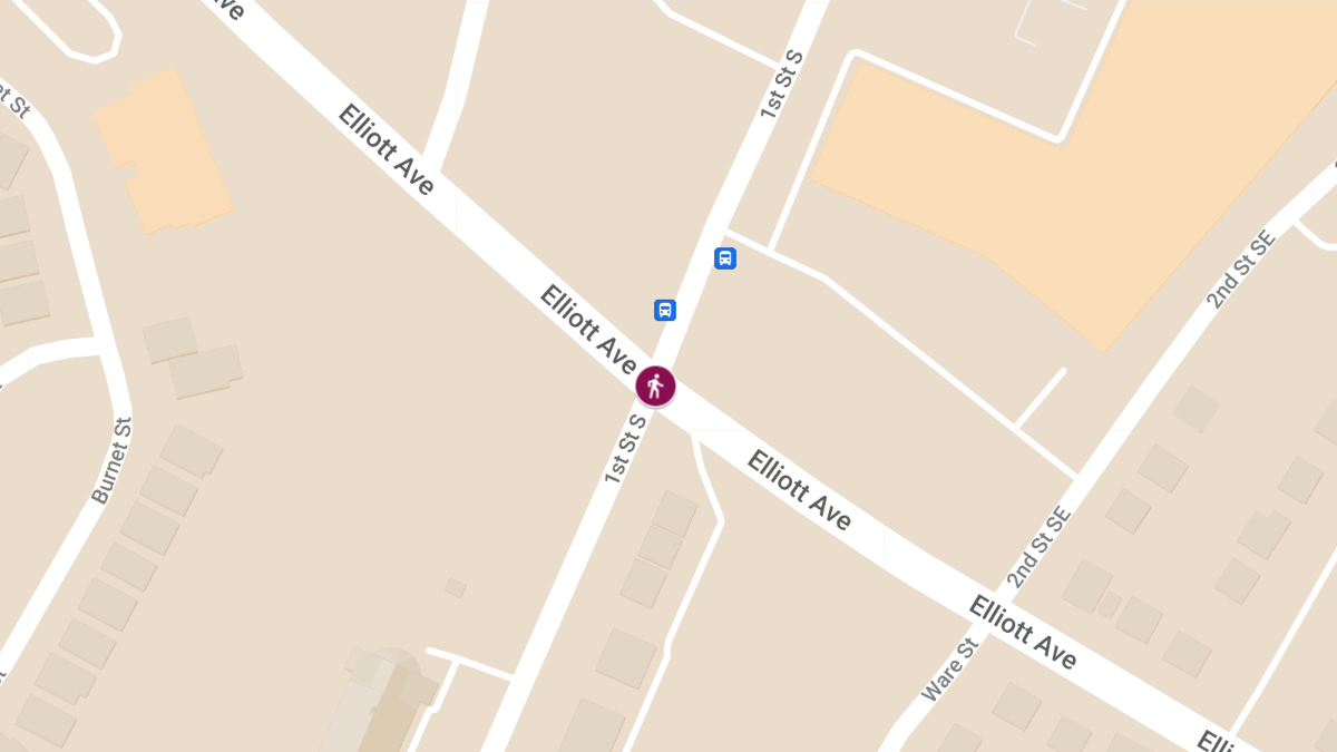 Pedestrian Fatality at Elliot Ave and South First St