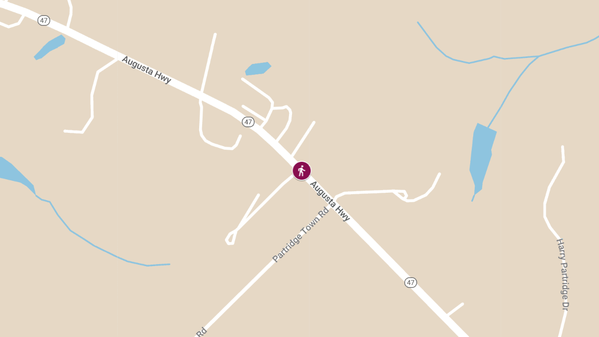Pedestrian Fatality on Augusta Hwy near Partridge Town Rd