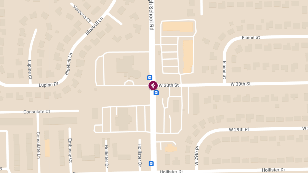 Pedestrian Hit by Vehicle at W 30th St & N High School Rd