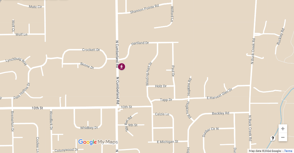 Pedestrian Incident at 1135 N Cumberland Rd