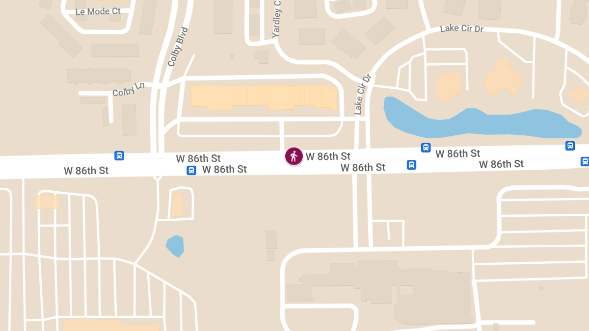 Pedestrian Incident at 2801 W 86th St