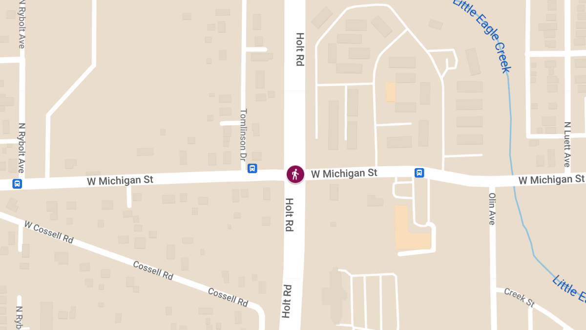 Pedestrian Incident at 3817 W Michigan St