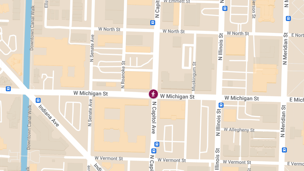 Pedestrian Incident at 409 N Capitol Ave