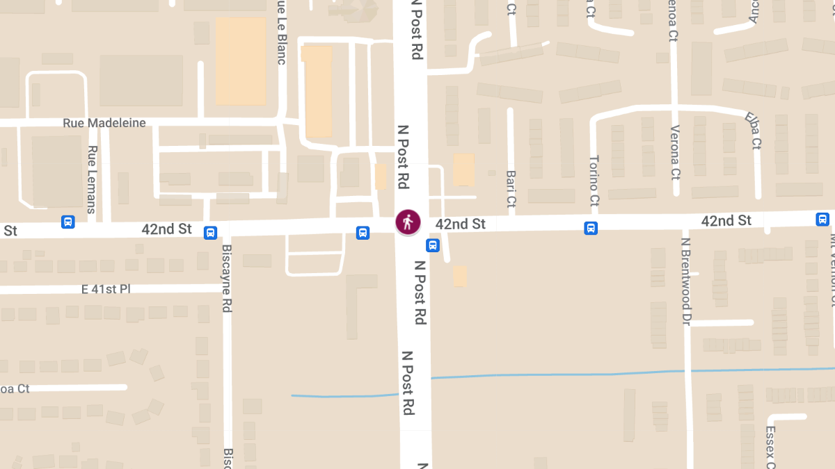 Pedestrian Incident at E 42nd St & N Post Rd