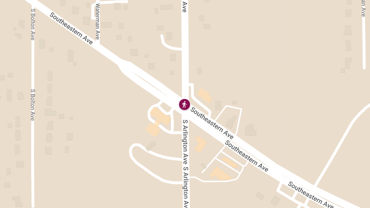 Pedestrian Incident at S Arlington Ave & Southeastern Ave