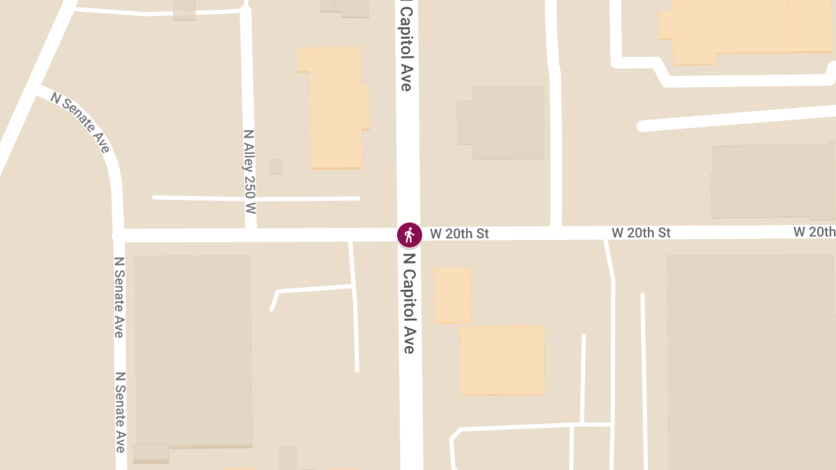 Pedestrian Incident at W 20th St & N Capitol Ave