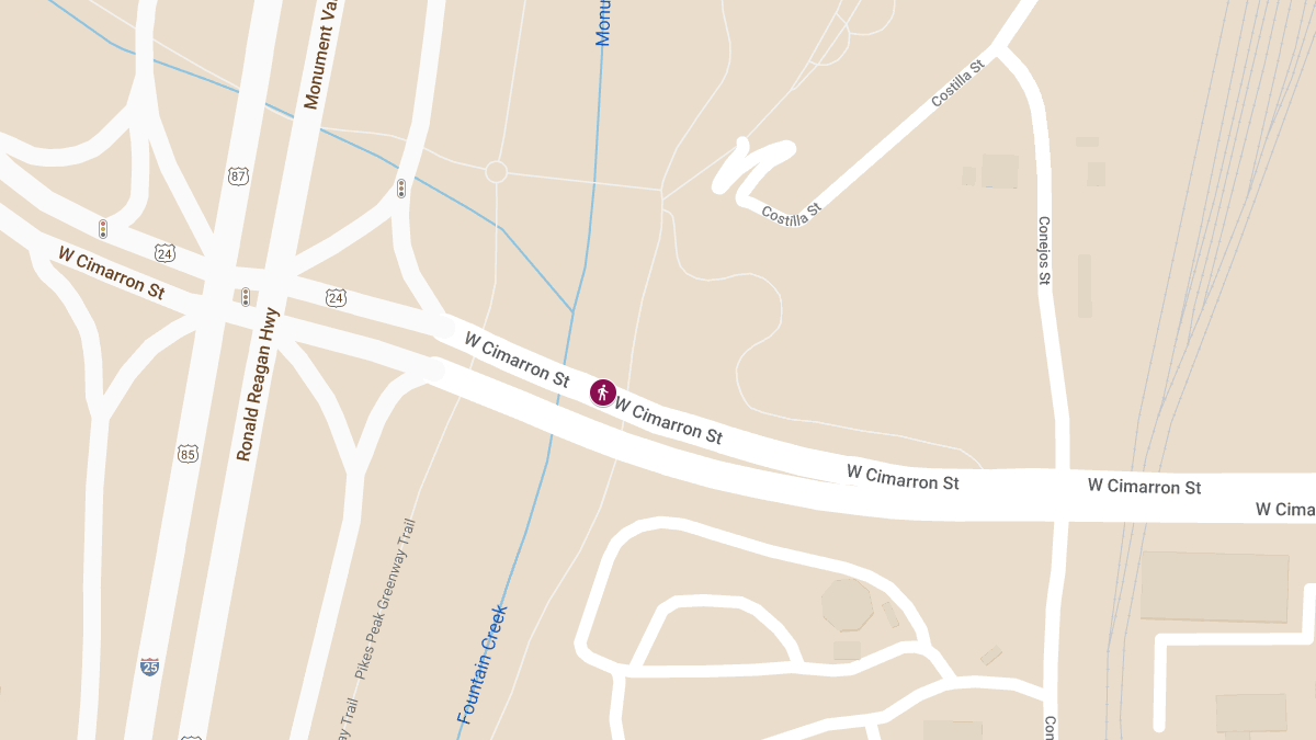 Pedestrian Injured by DUI Driver on West Cimarron St