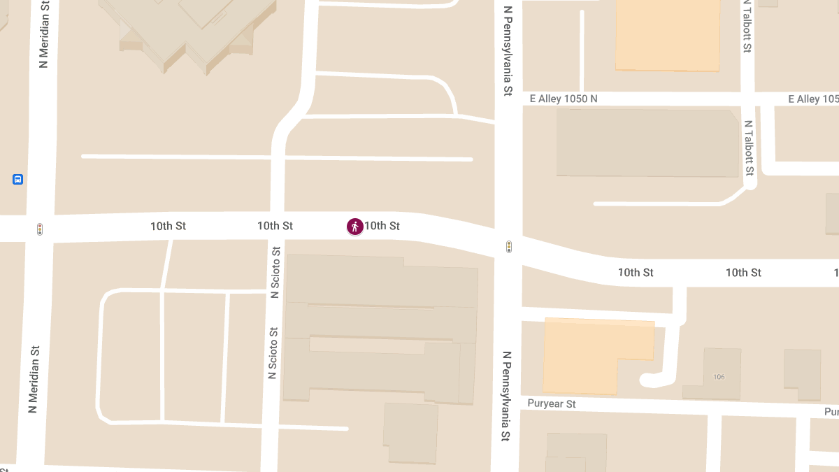Pedestrian Struck at 102 E 10th St
