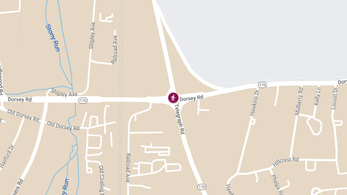 Pedestrian Struck at Dorsey Rd and Telegraph Rd