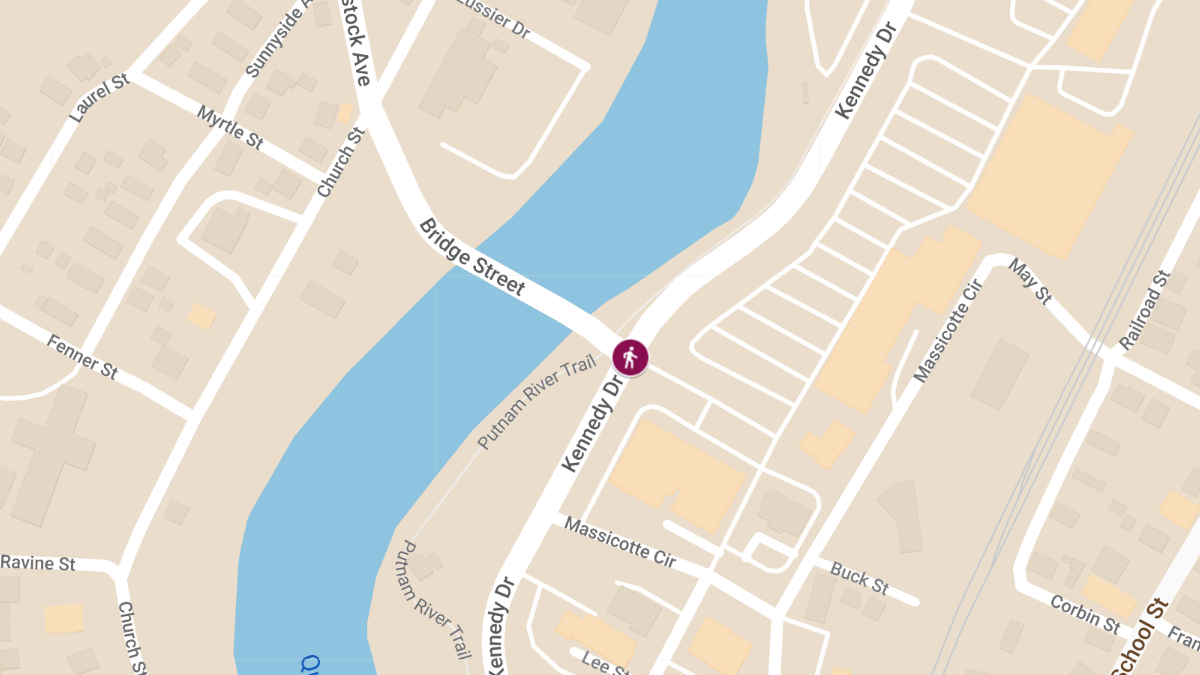 Pedestrian Struck at Kennedy Dr and Bridge St